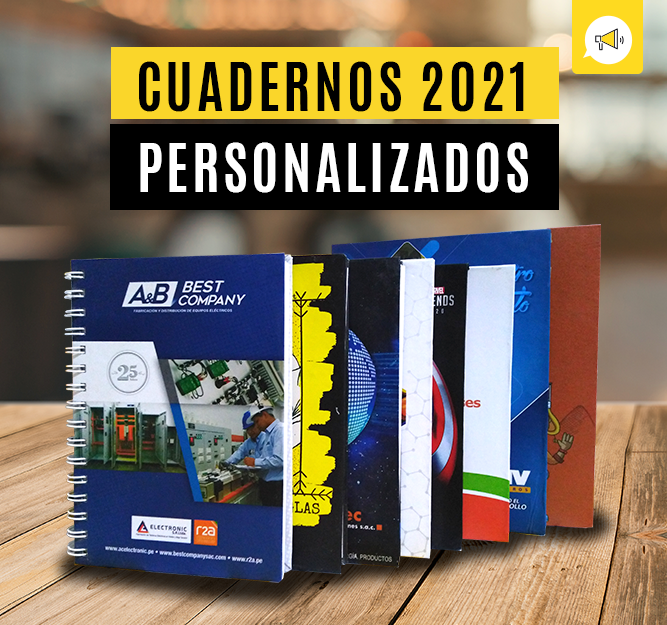 Cuadernos Publicitarios y Personalizados 2024
